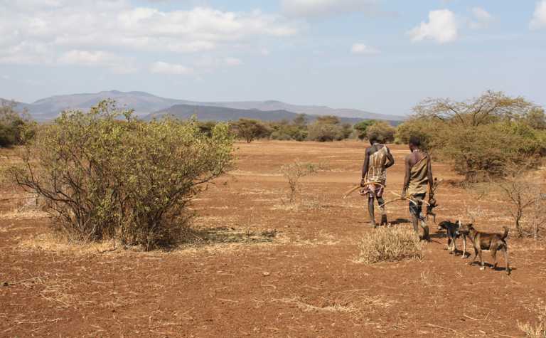 Behausung eines ursprünglichen Volkes